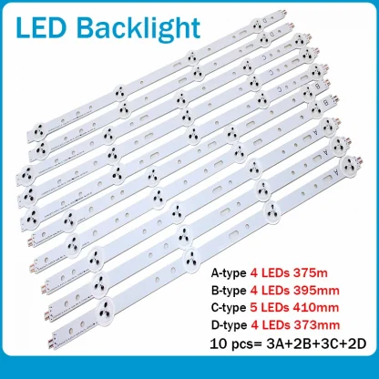 10pcs LED Backlight Strip for Samsung 40-inch TVs Product Image #29748 With The Dimensions of 800 Width x 800 Height Pixels. The Product Is Located In The Category Names Computer & Office → Industrial Computer & Accessories