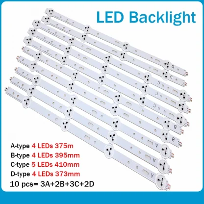 10pcs LED Backlight Strip for Samsung 40-inch TVs Product Image #29750 With The Dimensions of 800 Width x 800 Height Pixels. The Product Is Located In The Category Names Computer & Office → Industrial Computer & Accessories
