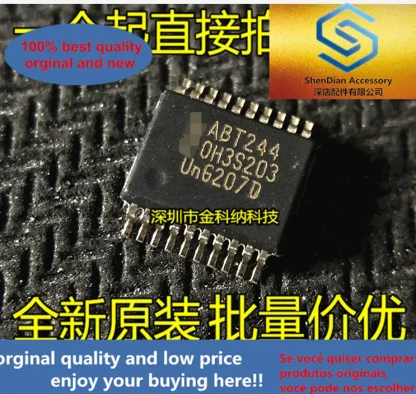 74ABT244DB SSOP-20 Thick Foot Patch - Pack of 10, 5.2mm Width Product Image #28793 With The Dimensions of 743 Width x 703 Height Pixels. The Product Is Located In The Category Names Computer & Office → Device Cleaners