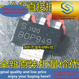 BDP949 NPN Transistor - Pack of 10, 3A 60V, Brand New Patch SOT-223 Product Image #28781 With The Dimensions of  Width x  Height Pixels. The Product Is Located In The Category Names Computer & Office → Device Cleaners