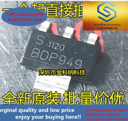 BDP949 NPN Transistor - Pack of 10, 3A 60V, Brand New Patch SOT-223 Product Image #28781 With The Dimensions of 741 Width x 704 Height Pixels. The Product Is Located In The Category Names Computer & Office → Device Cleaners