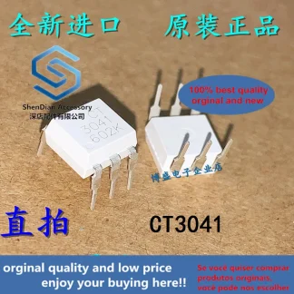 10-Pack of Genuine CT3041 DIP-6 Photoelectric Thyristors Compatible with MOC3041M Product Image #29145 With The Dimensions of  Width x  Height Pixels. The Product Is Located In The Category Names Computer & Office → Device Cleaners