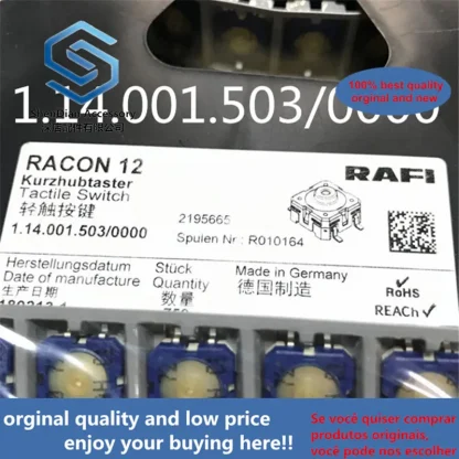 RAFI 1.14.001.503 0000 SMT KONE Elevator Button Switch - Set of 10 Genuine New Imported German Components Product Image #1733 With The Dimensions of 800 Width x 800 Height Pixels. The Product Is Located In The Category Names Computer & Office → Device Cleaners
