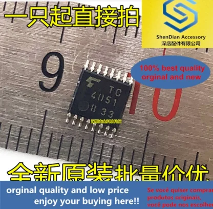 Set of 10 Genuine New TC4051BFT SMD 8-Channel Multiplexer Chips - Dense Foot Single Configuration Product Image #1322 With The Dimensions of 709 Width x 696 Height Pixels. The Product Is Located In The Category Names Computer & Office → Device Cleaners