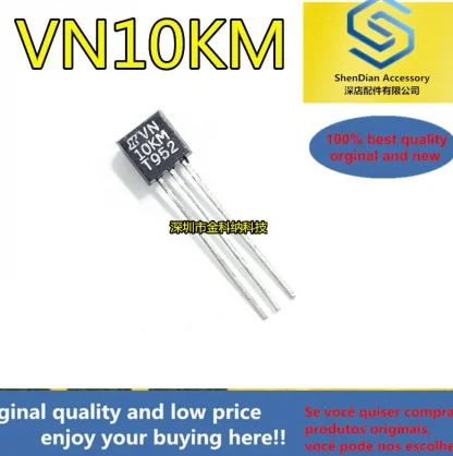 Set of 10 Genuine New VN10KM N-Channel MOSFET Transistors - TO-92 with Heat Sink, Enhanced MOS Field Effect Technology Product Image #1388 With The Dimensions of 886 Width x 890 Height Pixels. The Product Is Located In The Category Names Computer & Office → Device Cleaners