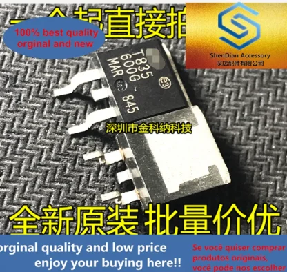Set of 10 Genuine New T835-600G Triacs - 8A 600V SMD TO-263 Package, High-Performance Transistors Product Image #1138 With The Dimensions of 745 Width x 705 Height Pixels. The Product Is Located In The Category Names Computer & Office → Device Cleaners