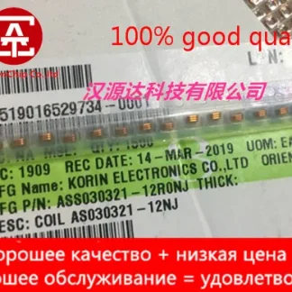 10-Pack KORIN ASS030321-12R0NJ Patch Spring Coil Air Core Inductance, 12nH, 5%, 0.3 Line, 3 Turns Product Image #4939 With The Dimensions of  Width x  Height Pixels. The Product Is Located In The Category Names Computer & Office → Mini PC