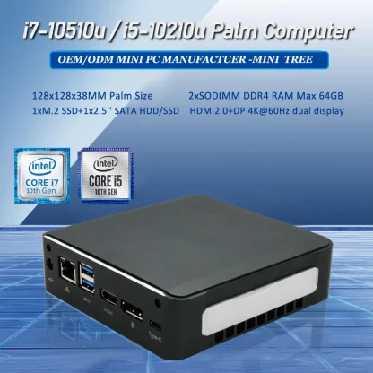 10th Gen Pocket PC with In-tel I7/I5, DDR4, M.2 NVME, Windows 10 Pro, 4K HDMI2.0, DP – Nuc Barebone Mini Computer for Gaming Enthusiasts. Product Image #17417 With The Dimensions of 1000 Width x 1000 Height Pixels. The Product Is Located In The Category Names Computer & Office → Mini PC