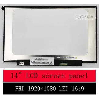 14" FHD 1920x1080p Slim LED Matrix Laptop LCD Screen Panel - NT140FHM-N43 N44 B140HTN02.0 N140HGA-EA1. Product Image #22913 With The Dimensions of  Width x  Height Pixels. The Product Is Located In The Category Names Computer & Office → Laptop Parts → Laptop LCD Screen