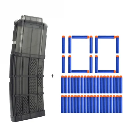 Nerf Soft Bullets Reload Clip with 100pcs Refill Darts Product Image #28652 With The Dimensions of 1000 Width x 1000 Height Pixels. The Product Is Located In The Category Names Sports & Entertainment → Shooting → Paintballs