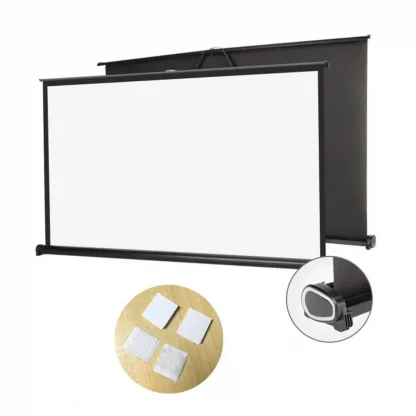 Foldable 16:9 Polyester Projector Screen - 60 Inch, Practical Design for Travel, H60Q High Quality 2021 Product Image #14536 With The Dimensions of 1001 Width x 1001 Height Pixels. The Product Is Located In The Category Names Computer & Office → Device Cleaners