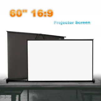 Foldable 16:9 Polyester Projector Screen - 60 Inch, Practical Design for Travel, H60Q High Quality 2021 Product Image #14533 With The Dimensions of  Width x  Height Pixels. The Product Is Located In The Category Names Computer & Office → Device Cleaners