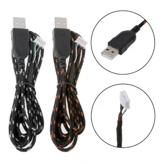 Replacement USB Mouse Cable for SteelSeries KANA Special Mouse Product Image #16020 With The Dimensions of  Width x  Height Pixels. The Product Is Located In The Category Names Computer & Office → Device Cleaners