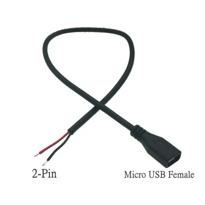 Micro USB 2.0 A Female to Android Interface Power Data Charge Cable - 30cm/1m Product Image #15596 With The Dimensions of 800 Width x 800 Height Pixels. The Product Is Located In The Category Names Computer & Office → Computer Cables & Connectors