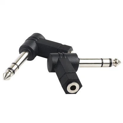 90 Degree 3.5mm to 6.35mm Mono Jack Stereo Audio Adapter Plug - AUX Headphone Cable Converter Product Image #5616 With The Dimensions of 1500 Width x 1500 Height Pixels. The Product Is Located In The Category Names Computer & Office → Computer Cables & Connectors