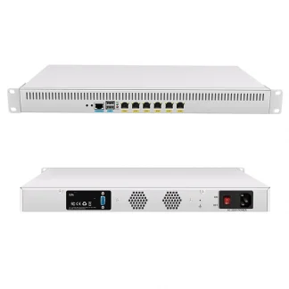 Fanless Mini PC: 1U Firewall Router with Intel CPU, 6 LAN Ports, Pfsense Industrial Computer for VPN and Gaming Product Image #36561 With The Dimensions of  Width x  Height Pixels. The Product Is Located In The Category Names Computer & Office → Industrial Computer & Accessories
