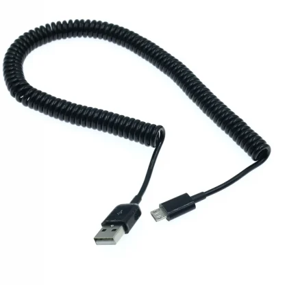 Retractable Fast Charge USB Cable for Mobile Phones and Power Banks - Micro, Mini, Type-C (1m/3m) Product Image #15850 With The Dimensions of 1024 Width x 1024 Height Pixels. The Product Is Located In The Category Names Computer & Office → Computer Cables & Connectors