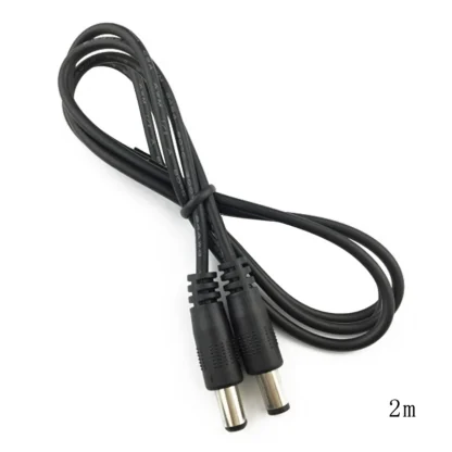 DC Power Plug 5.5 X 2.1mm Male to Male CCTV Adapter Connector Cable - 1pc Product Image #25830 With The Dimensions of 800 Width x 800 Height Pixels. The Product Is Located In The Category Names Computer & Office → Computer Cables & Connectors