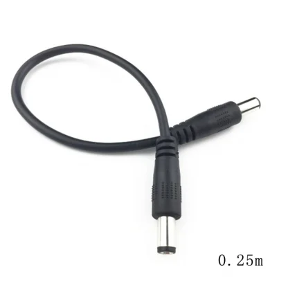 DC Power Plug 5.5 X 2.1mm Male to Male CCTV Adapter Connector Cable - 1pc Product Image #25828 With The Dimensions of 800 Width x 800 Height Pixels. The Product Is Located In The Category Names Computer & Office → Computer Cables & Connectors