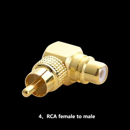 Gold RCA Adapters - Audio Plug Connectors, RCA Male/Female to 3.5mm/6.35mm Mono/Stereo Male/Female Product Image #3334 With The Dimensions of 800 Width x 800 Height Pixels. The Product Is Located In The Category Names Computer & Office → Computer Cables & Connectors