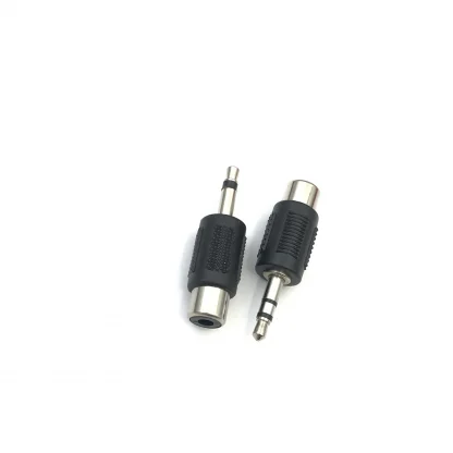 Mono/Stereo RCA Jack to 3.5mm Plug Adapter - Nickel Plated, High-Quality Plastic Construction Product Image #23338 With The Dimensions of 2560 Width x 2560 Height Pixels. The Product Is Located In The Category Names Computer & Office → Computer Cables & Connectors