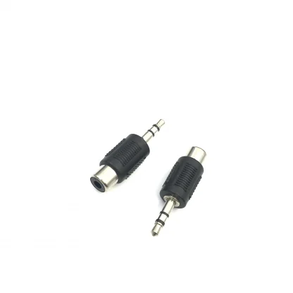 Mono/Stereo RCA Jack to 3.5mm Plug Adapter - Nickel Plated, High-Quality Plastic Construction Product Image #23339 With The Dimensions of 2560 Width x 2560 Height Pixels. The Product Is Located In The Category Names Computer & Office → Computer Cables & Connectors