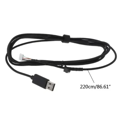 Replacement USB Soft Mouse Cable for Logitech G502 Hero - 2.2M Fast Transmission Line Product Image #14419 With The Dimensions of 800 Width x 800 Height Pixels. The Product Is Located In The Category Names Computer & Office → Computer Cables & Connectors