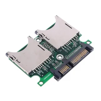 Effortless SD Card Expansion: 2-Port Dual SD MMC RAID to SATA Adapter with Enclosure Case for Any Capacity – Simplify Your Storage Solution! Product Image #3858 With The Dimensions of  Width x  Height Pixels. The Product Is Located In The Category Names Computer & Office → Device Cleaners