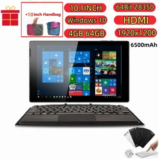 10.1 Inch 2-in-1 Tablet - 4GB RAM, 64GB ROM, Windows 10, Z8350, 1920x1200IPS, HDMI-Compatible, USB 3.0 Product Image #18020 With The Dimensions of  Width x  Height Pixels. The Product Is Located In The Category Names Consumer Electronics → Home Electronic Accessories → Screen Protectors