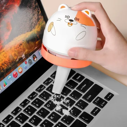 Cute Cat Mini Vacuum Cleaner: Office Desk, Home Table, Portable USB, Keyboard Dust Sweeper Product Image #15495 With The Dimensions of 800 Width x 800 Height Pixels. The Product Is Located In The Category Names Computer & Office → Device Cleaners