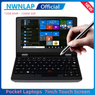 7" Touchscreen Mini Laptop: Intel J4105, 12GB RAM, 128GB SSD, Win 10 Pro, 2.0MP CAM Product Image #13123 With The Dimensions of  Width x  Height Pixels. The Product Is Located In The Category Names Computer & Office → Tablets
