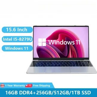 15.6" Metal Gaming Laptop - Windows 11 Pro, 8th Gen Intel Core i5, 16GB RAM, 1TB Storage, WiFi, HDMI, USB Product Image #27107 With The Dimensions of  Width x  Height Pixels. The Product Is Located In The Category Names Computer & Office → Laptops