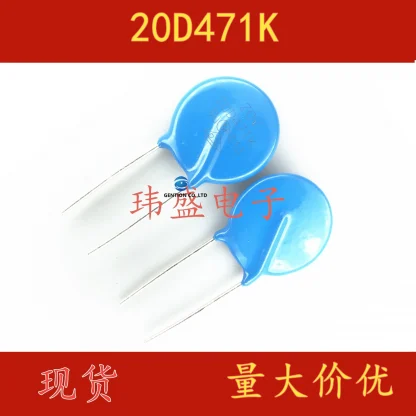20PCS 20D471K 10% Varistors - ZOV 470V, 20mm Diameter, Large Quantity, Competitive Price - 100% New and Original Product Image #15779 With The Dimensions of 2000 Width x 2000 Height Pixels. The Product Is Located In The Category Names Computer & Office → Device Cleaners