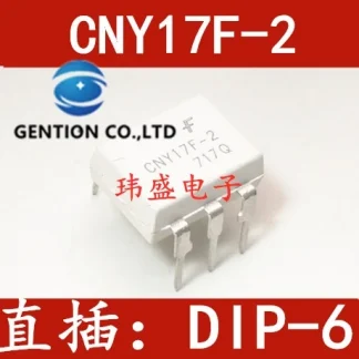 20PCS CNY17F-2 DIP-6 Light Coupling Isolators - 100% New and Original Product Image #15753 With The Dimensions of  Width x  Height Pixels. The Product Is Located In The Category Names Computer & Office → Device Cleaners