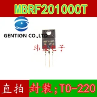 20PCS MBRF20100CT TO-220-f 20A 100V Schottky Diodes: New and Original Product Image #35201 With The Dimensions of  Width x  Height Pixels. The Product Is Located In The Category Names Computer & Office → Device Cleaners