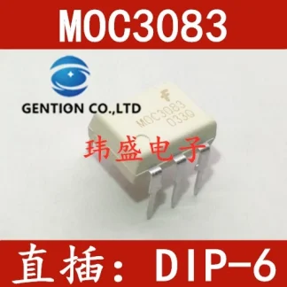 20PCS MOC3083 DIP-6 Photoelectric Coupler Bidirectional Thyristor Drives: New and Original Product Image #35218 With The Dimensions of  Width x  Height Pixels. The Product Is Located In The Category Names Computer & Office → Device Cleaners