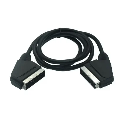 21-pin RGB Scart Cable - 1.5M Male to Male, Nickel-plated, for Scart Devices Product Image #16045 With The Dimensions of 800 Width x 800 Height Pixels. The Product Is Located In The Category Names Computer & Office → Computer Cables & Connectors