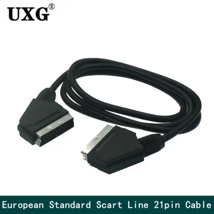 21-pin RGB Scart Cable - 1.5M Male to Male, Nickel-plated, for Scart Devices Product Image #16041 With The Dimensions of 888 Width x 888 Height Pixels. The Product Is Located In The Category Names Computer & Office → Computer Cables & Connectors