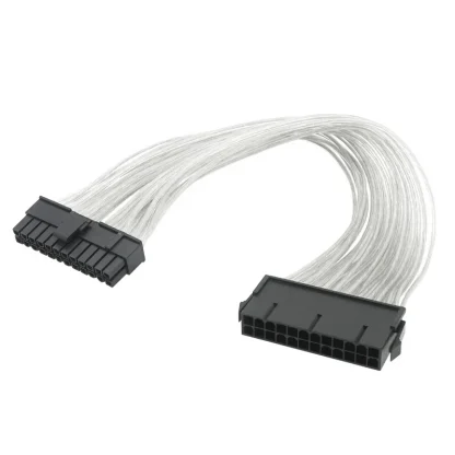 24 Pin PSU Extension Cable - 20+4 Pin Tinned Copper Male to Female ATX Mining for Computer Adaptor Product Image #25094 With The Dimensions of 800 Width x 800 Height Pixels. The Product Is Located In The Category Names Computer & Office → Computer Cables & Connectors