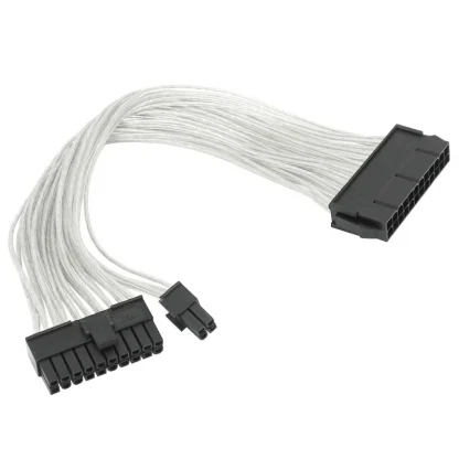 24 Pin PSU Extension Cable - 20+4 Pin Tinned Copper Male to Female ATX Mining for Computer Adaptor Product Image #25100 With The Dimensions of 800 Width x 800 Height Pixels. The Product Is Located In The Category Names Computer & Office → Computer Cables & Connectors