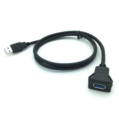 2M Waterproof USB 3.0 Extension Cable with Dual Ports for Car, Motorcycle, Marine Dashboard Product Image #5894 With The Dimensions of 800 Width x 800 Height Pixels. The Product Is Located In The Category Names Computer & Office → Computer Cables & Connectors