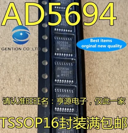High-Fidelity Control: 2PCS AD5694 TSSOP16 Digital-to-Analog Converters, In Stock, 100% New & Original. Elevate your projects with precision. Shop now! Product Image #15347 With The Dimensions of 654 Width x 679 Height Pixels. The Product Is Located In The Category Names Computer & Office → Device Cleaners