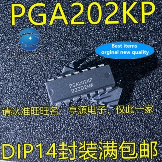 Enhance Precision with 2PCS PGA202 PGA202KP DIP-14 Programmable Gain Amplifiers. Elevate your digital control instruments. Limited stock. Buy now for ✓Free Worldwide Shipping! ✓New & Original! Product Image #15342 With The Dimensions of  Width x  Height Pixels. The Product Is Located In The Category Names Computer & Office → Device Cleaners