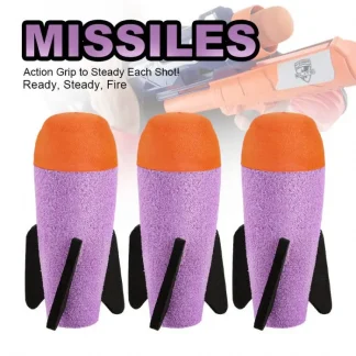 Nerf N-Strike Modulus Compatible Purple Soft Missile - 2 Pieces Product Image #36784 With The Dimensions of  Width x  Height Pixels. The Product Is Located In The Category Names Sports & Entertainment → Shooting → Paintballs