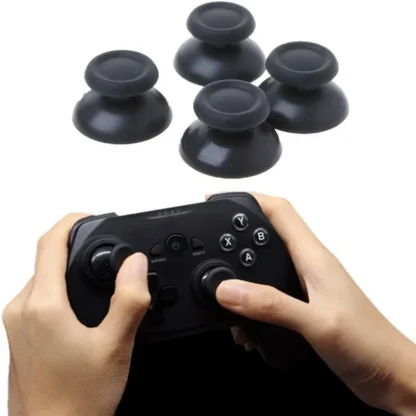 2pc Black Analog Joystick Thumb Grip Caps for PS4, PS5, Xbox 360 Controllers Product Image #12603 With The Dimensions of 800 Width x 800 Height Pixels. The Product Is Located In The Category Names Computer & Office → Device Cleaners