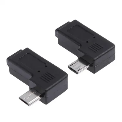 2pcs Micro USB 90 Degree Adapter - Female to Male Connector with Left + Right Angle Product Image #2423 With The Dimensions of 1001 Width x 1001 Height Pixels. The Product Is Located In The Category Names Computer & Office → Computer Cables & Connectors