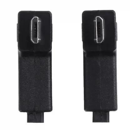 2pcs Micro USB 90 Degree Adapter - Female to Male Connector with Left + Right Angle Product Image #2424 With The Dimensions of 1001 Width x 1001 Height Pixels. The Product Is Located In The Category Names Computer & Office → Computer Cables & Connectors