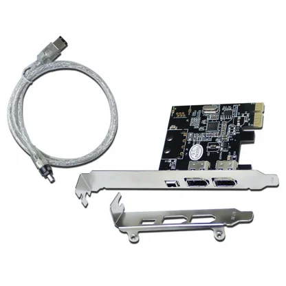 PCI-E 1X to 16X 1394 DV Video Capture Card with Firewire Adapter for Desktop Computer Product Image #23429 With The Dimensions of 1001 Width x 1001 Height Pixels. The Product Is Located In The Category Names Computer & Office → Computer Cables & Connectors