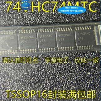 30pcs 74VHC74MTCX TSSOP16 Logic IC - Genuine New and Original Stock, Silk-screen V74 Feet Product Image #6986 With The Dimensions of  Width x  Height Pixels. The Product Is Located In The Category Names Computer & Office → Device Cleaners