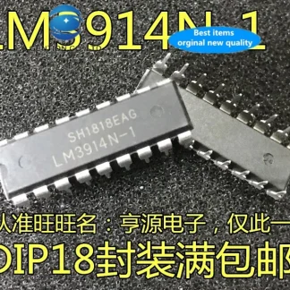 30pcs LM3914N LED Bar Graph Display Driver - Genuine New and Original Stock, DIP To 18 Product Image #6971 With The Dimensions of  Width x  Height Pixels. The Product Is Located In The Category Names Computer & Office → Device Cleaners